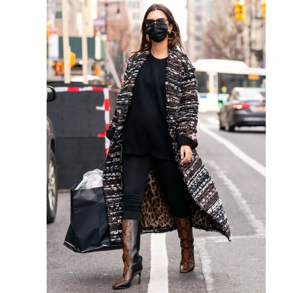 Jimmy Choo Mabyn 85 Leather Heeled Knee-High Boots - Picture 5 of 17